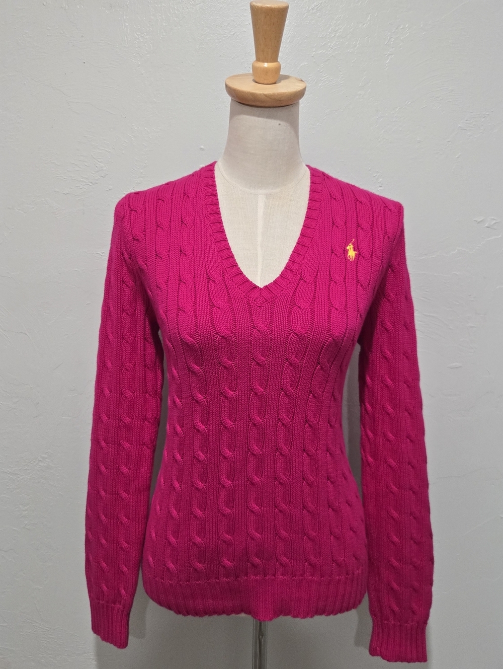 Ralph Lauren Hot Pink Sweater